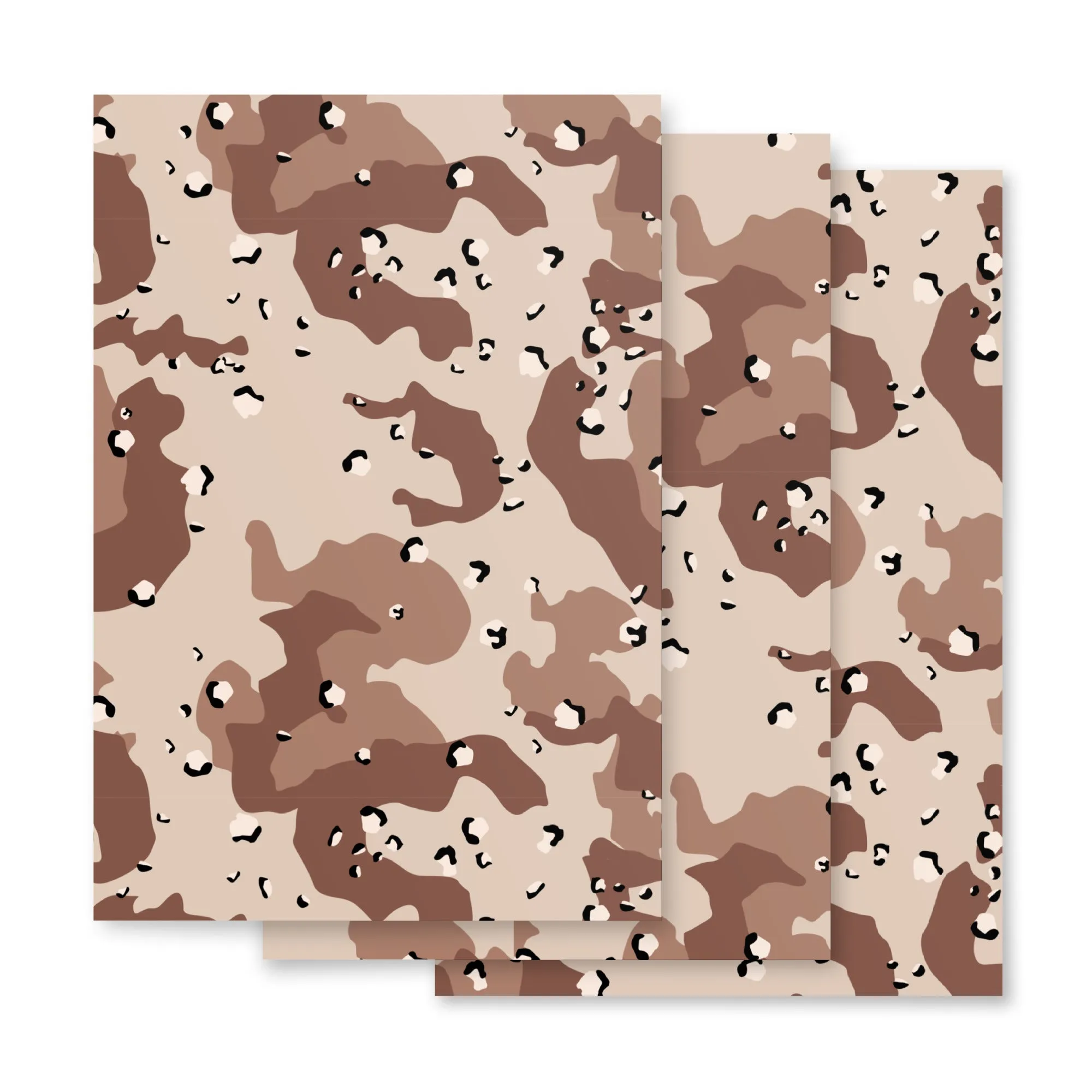 Desert DBDU Camo Wrapping paper sheets