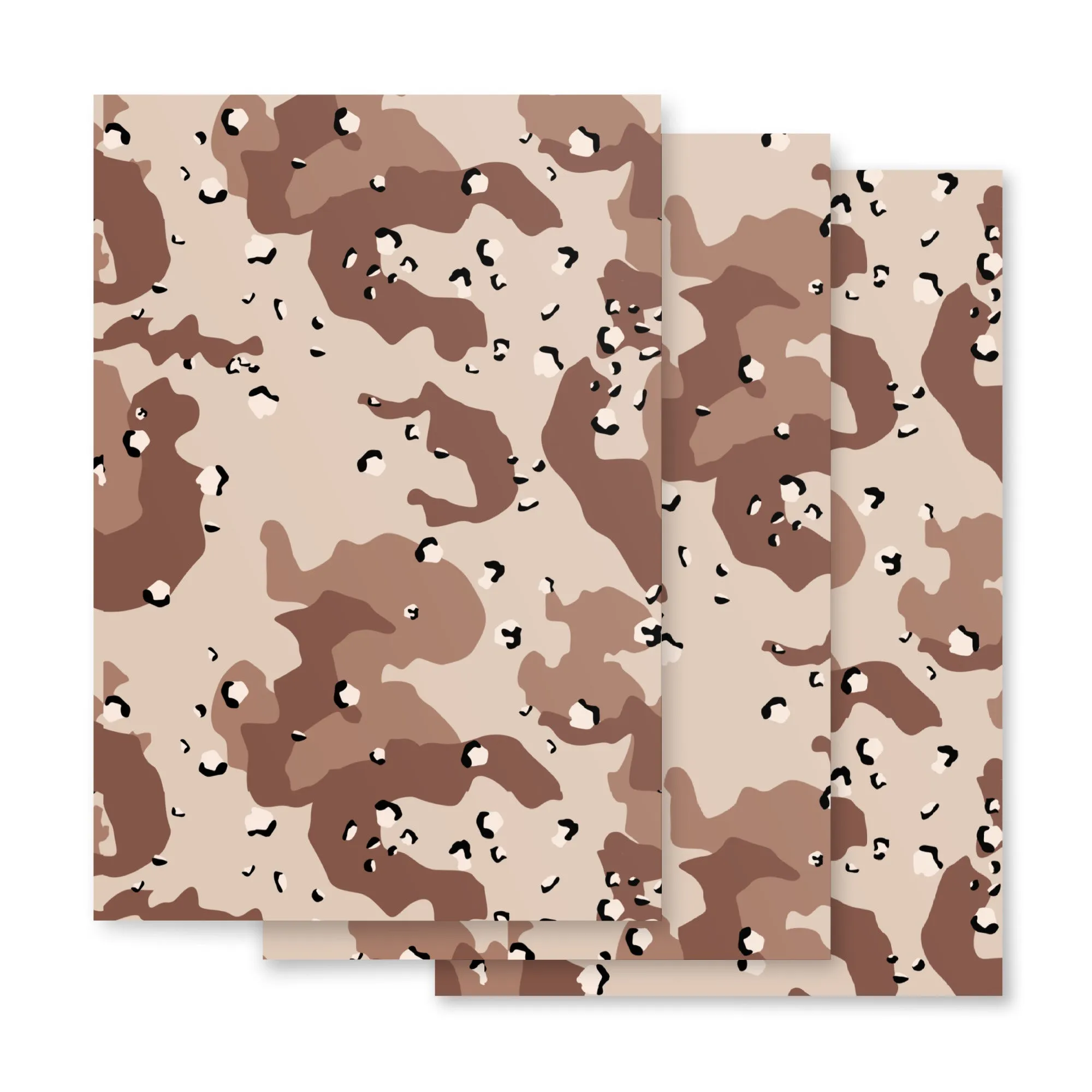 Desert DBDU Camo Wrapping paper sheets