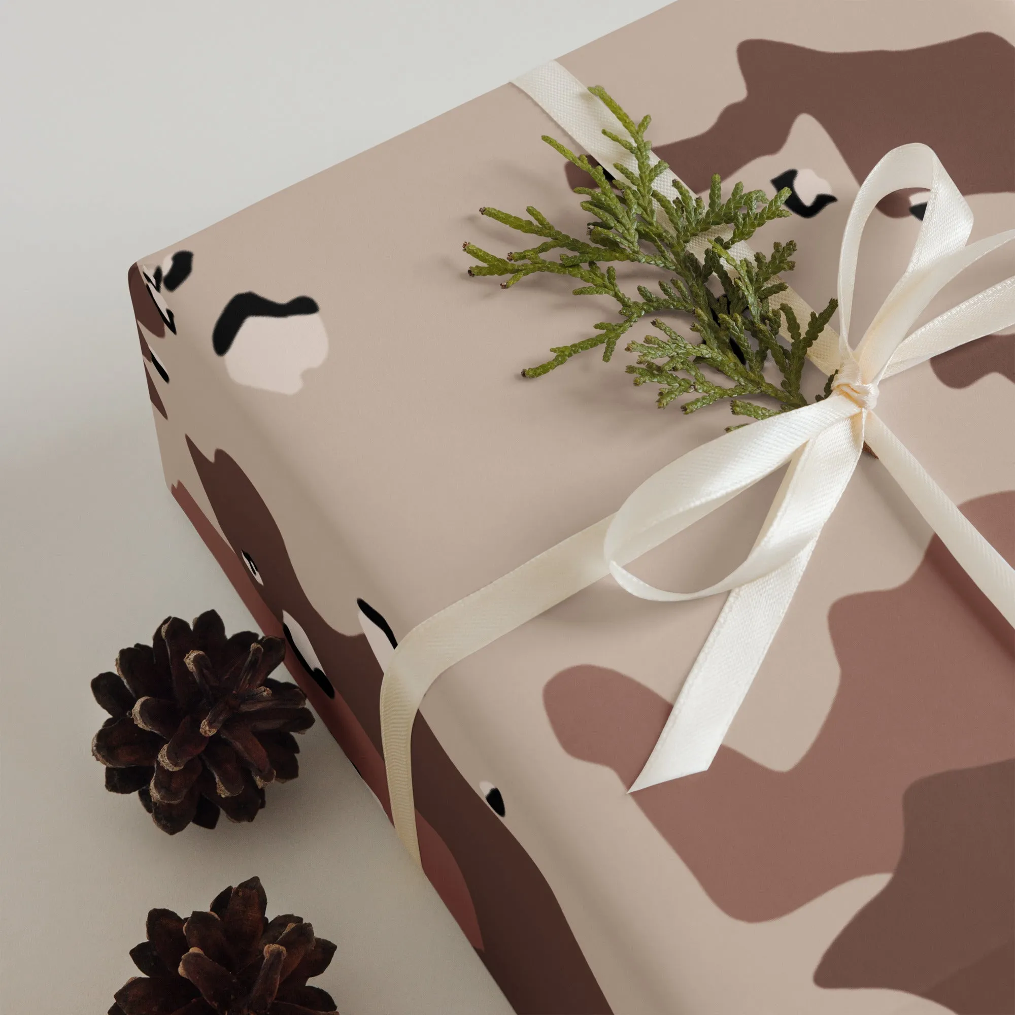 Desert DBDU Camo Wrapping paper sheets