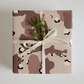 Desert DBDU Camo Wrapping paper sheets