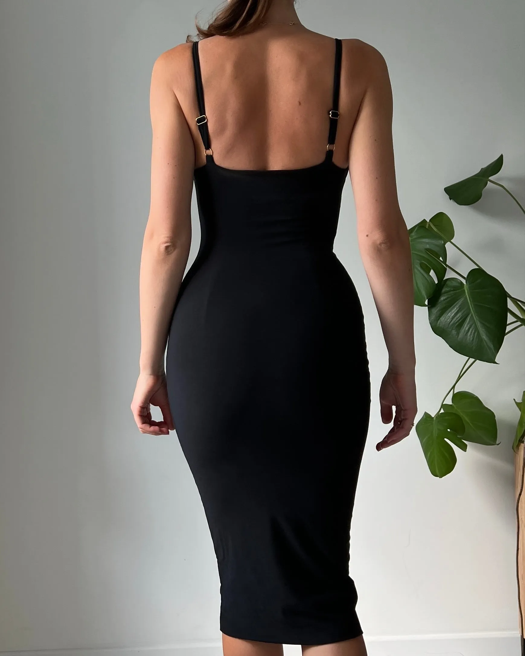 Dorset Drape Dress with Built-In Bra