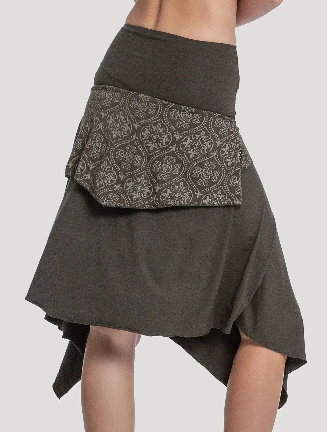 Drag Asymmetric Skirt