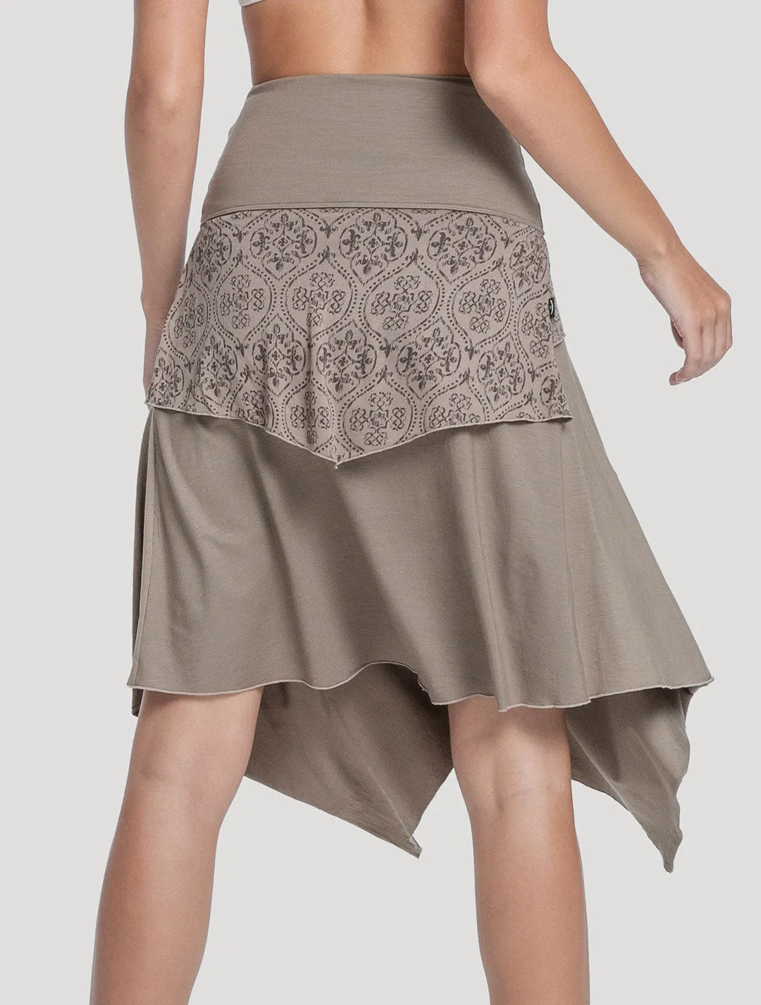 Drag Asymmetric Skirt