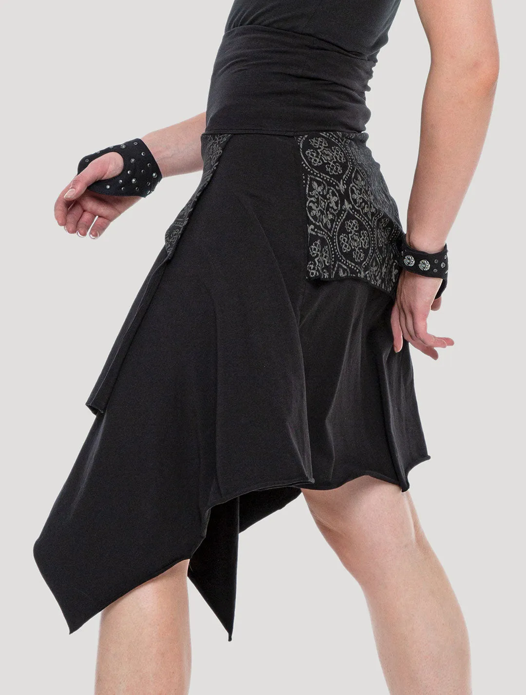 Drag Asymmetric Skirt