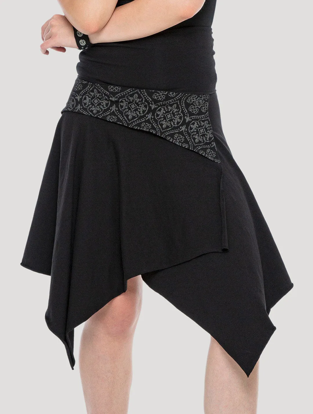 Drag Asymmetric Skirt