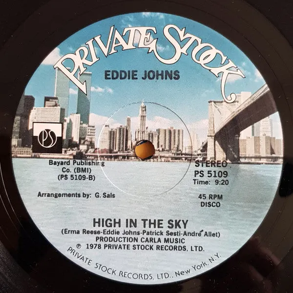 Eddie Johns - I Put A Spell On You / High In The Sky (12") (M)