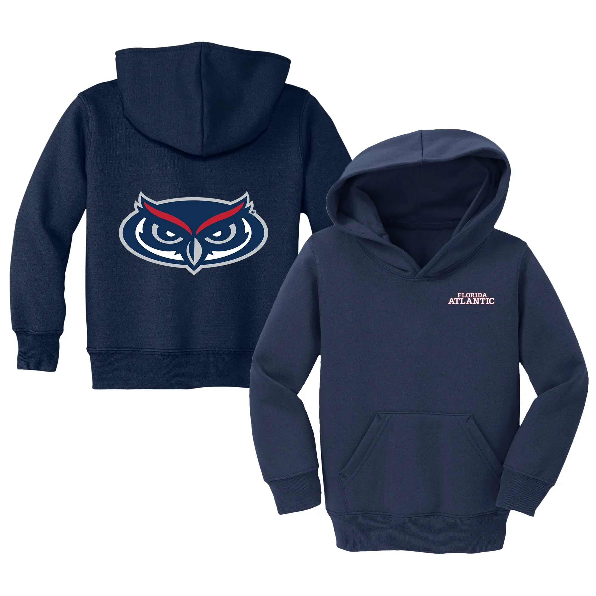 FAU Owls Logo Toddler Pullover Sweatshirt