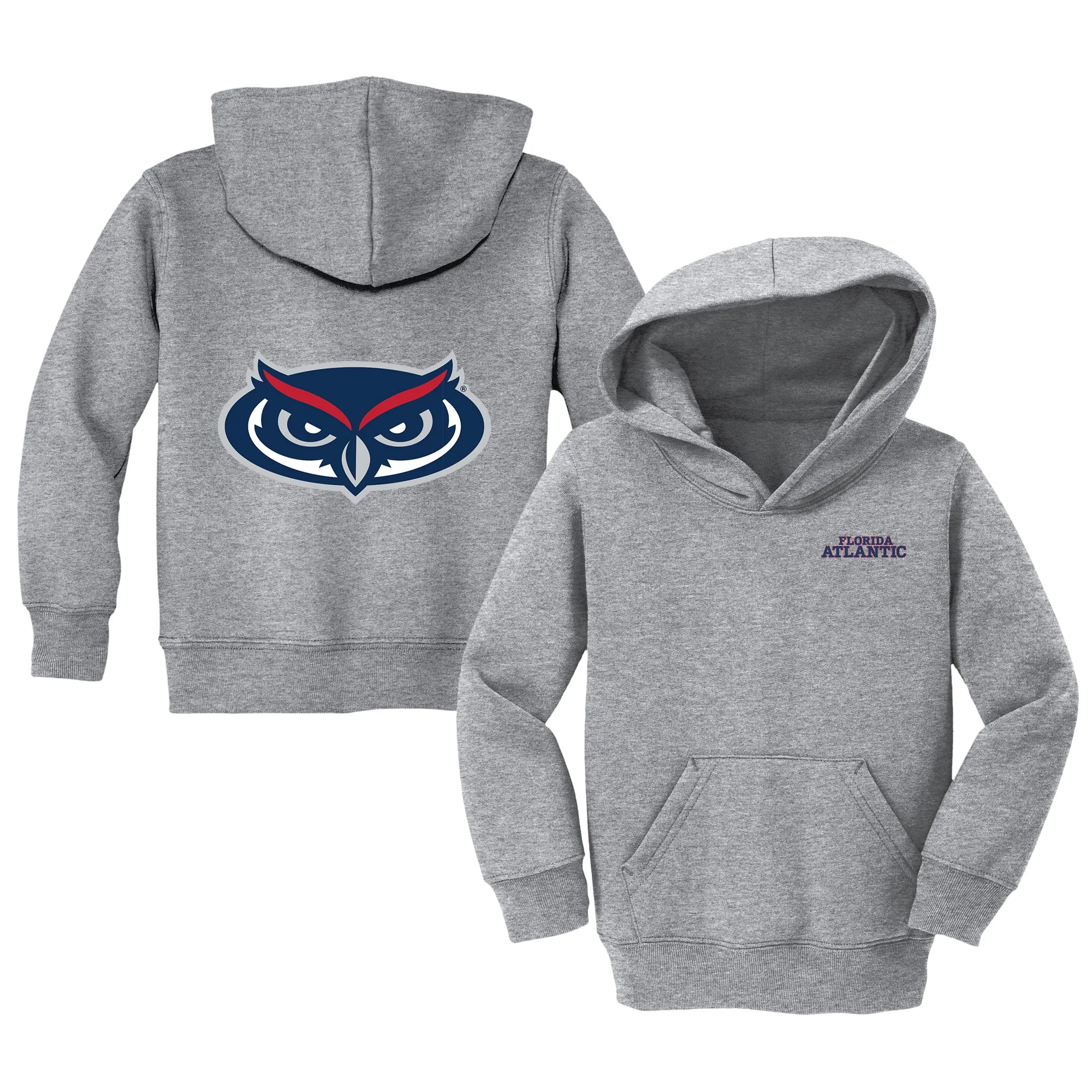 FAU Owls Logo Toddler Pullover Sweatshirt