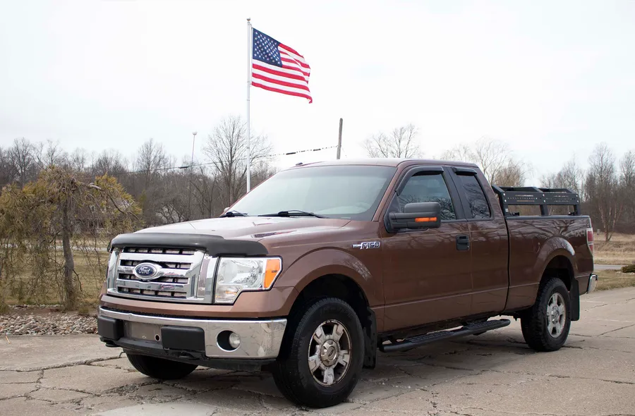 Fishbone Offroad 2009-2014 Ford F-150 Extended Super Cab 5 Inch Oval Side Steps