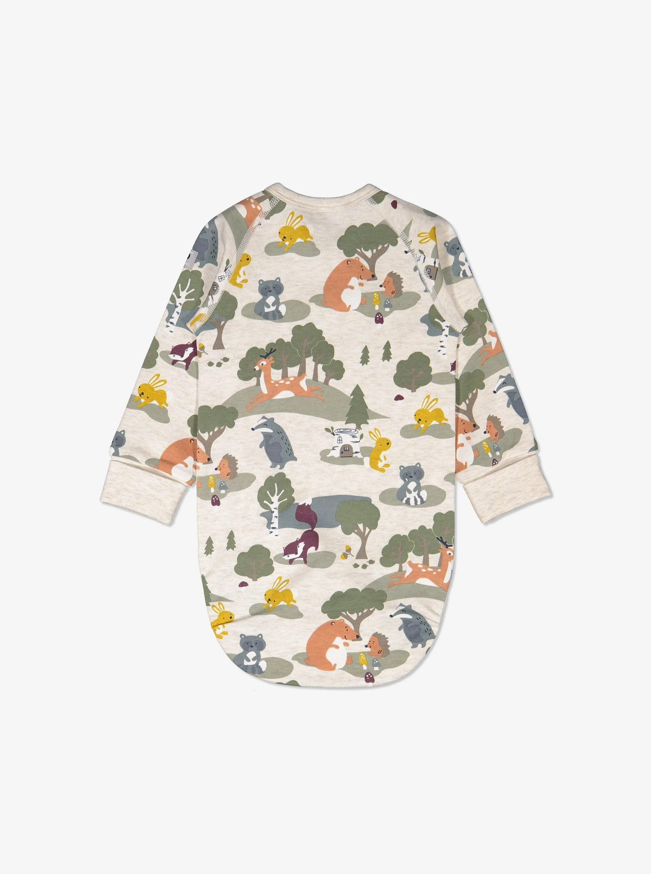 Forest Friends Wraparound Babygrow