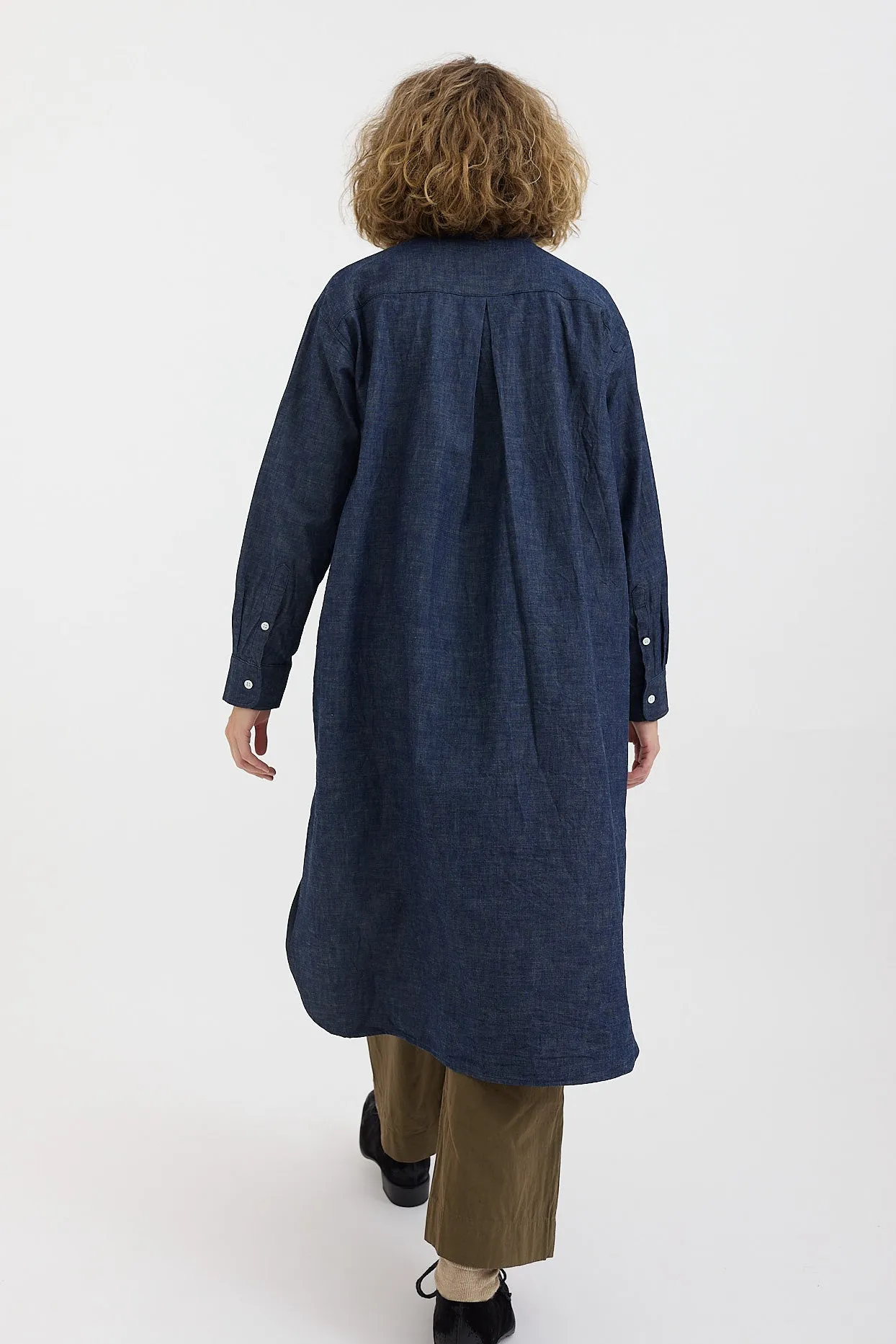 Gauze   Laboratory - Militaria Denim Tunic Shirt