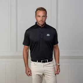 Georgia Southern Featherweight Flex Polo Black