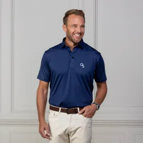 Georgia Southern Featherweight Flex Polo Navy