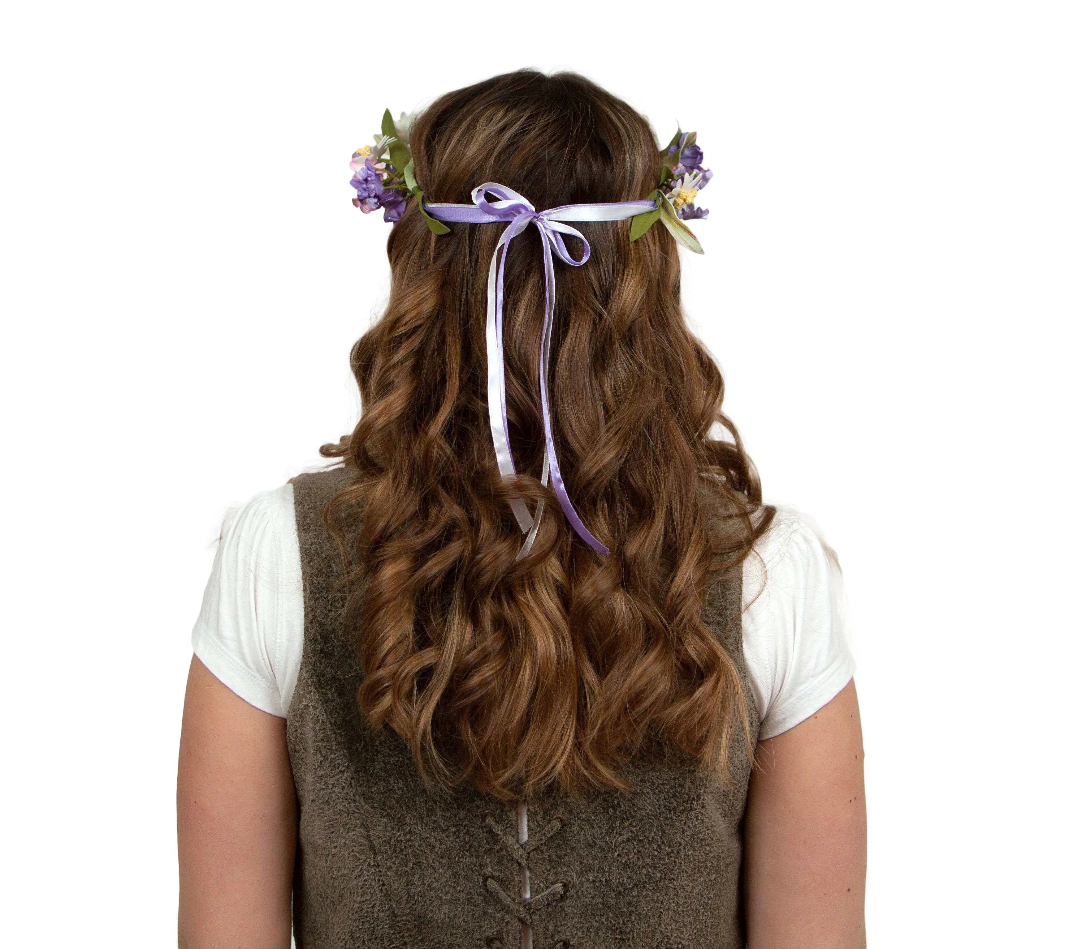 German Costume Garland Princess Flowers