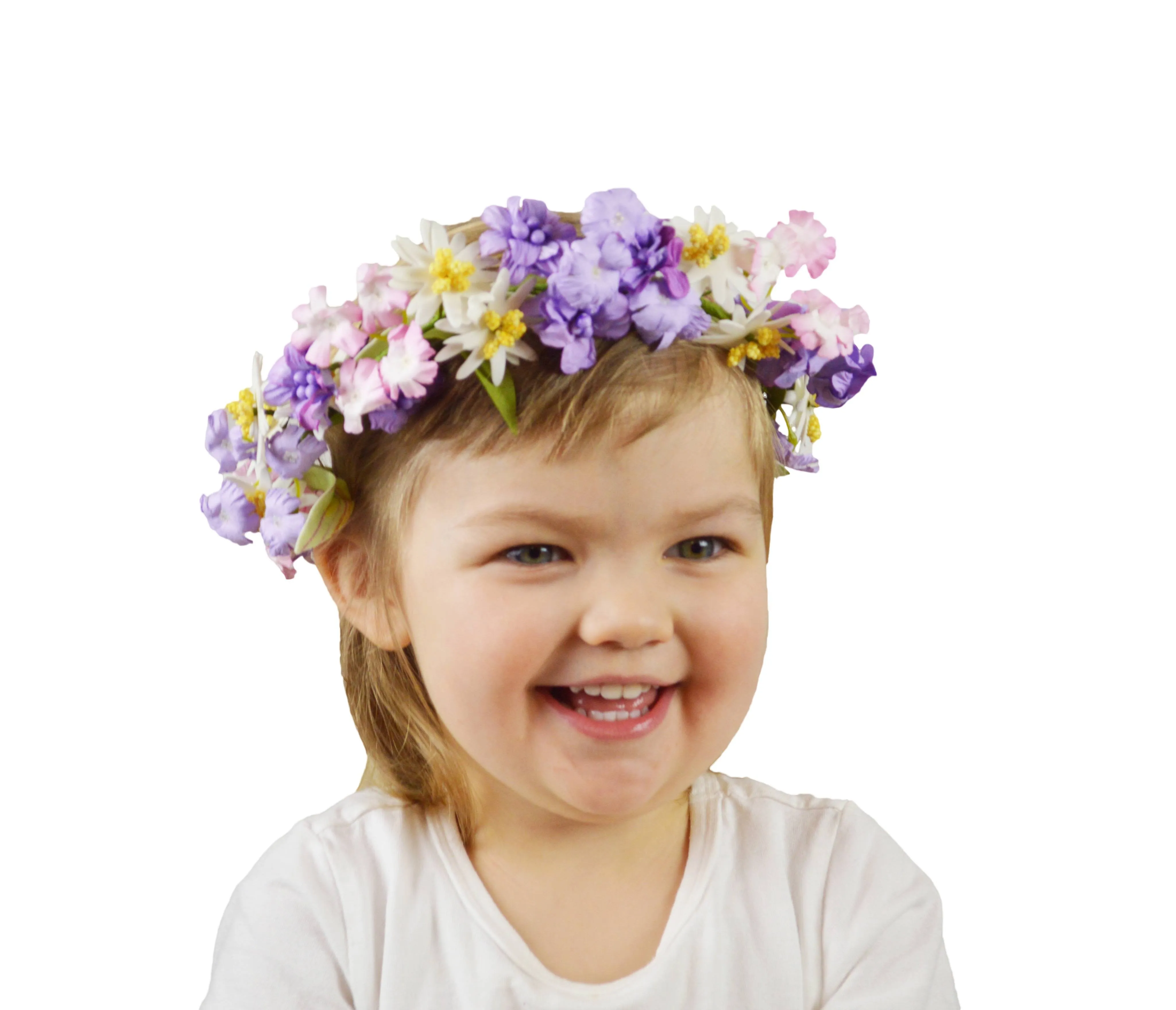 German Costume Garland Princess Flowers