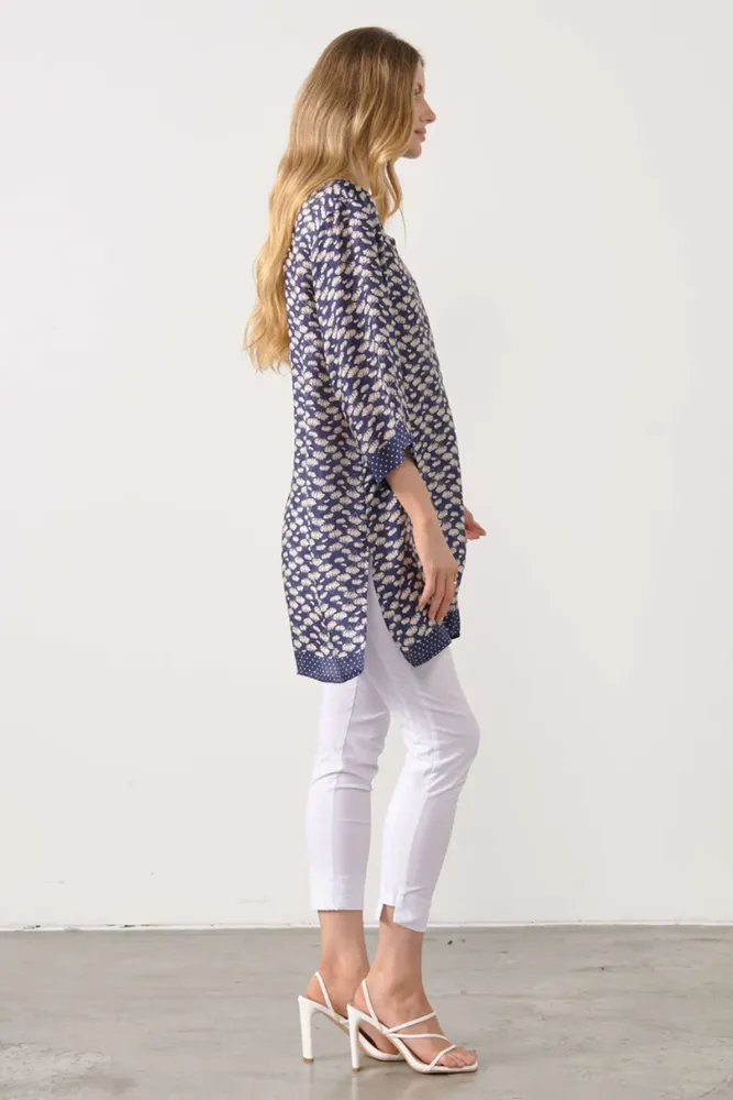 Ginko Leaf Tunic By Holmes & Fallon