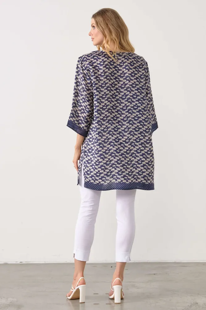 Ginko Leaf Tunic By Holmes & Fallon