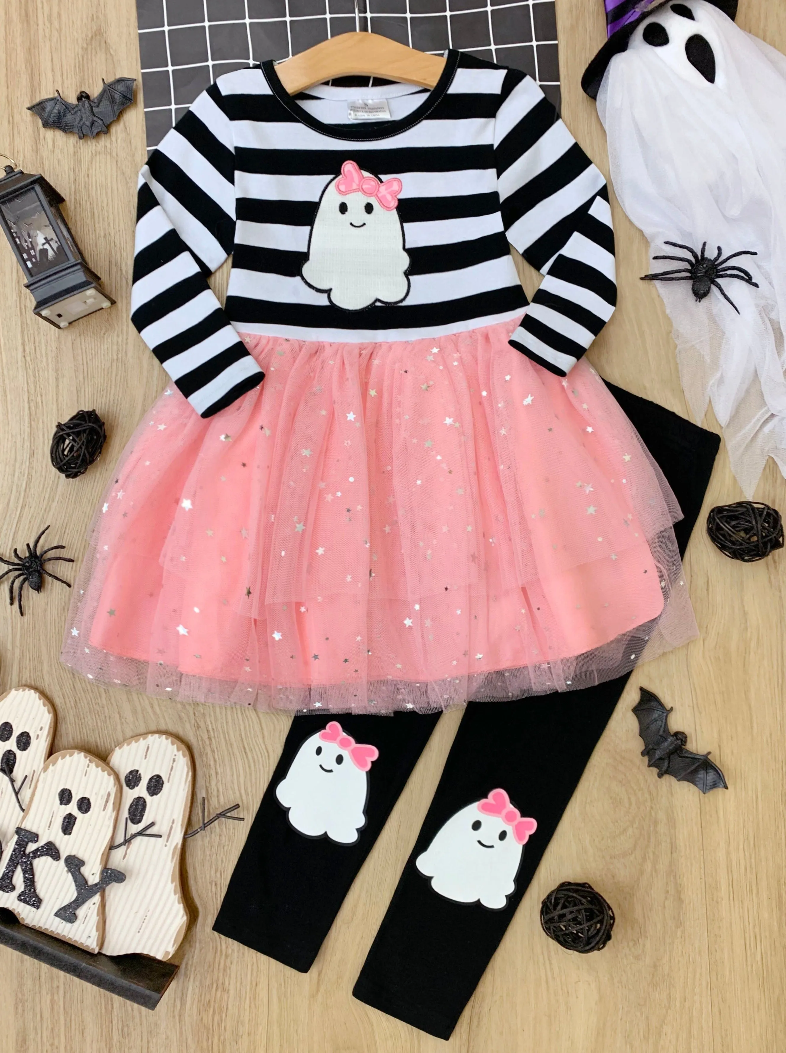 Girly Ghouls Tutu Tunic and Legging Set