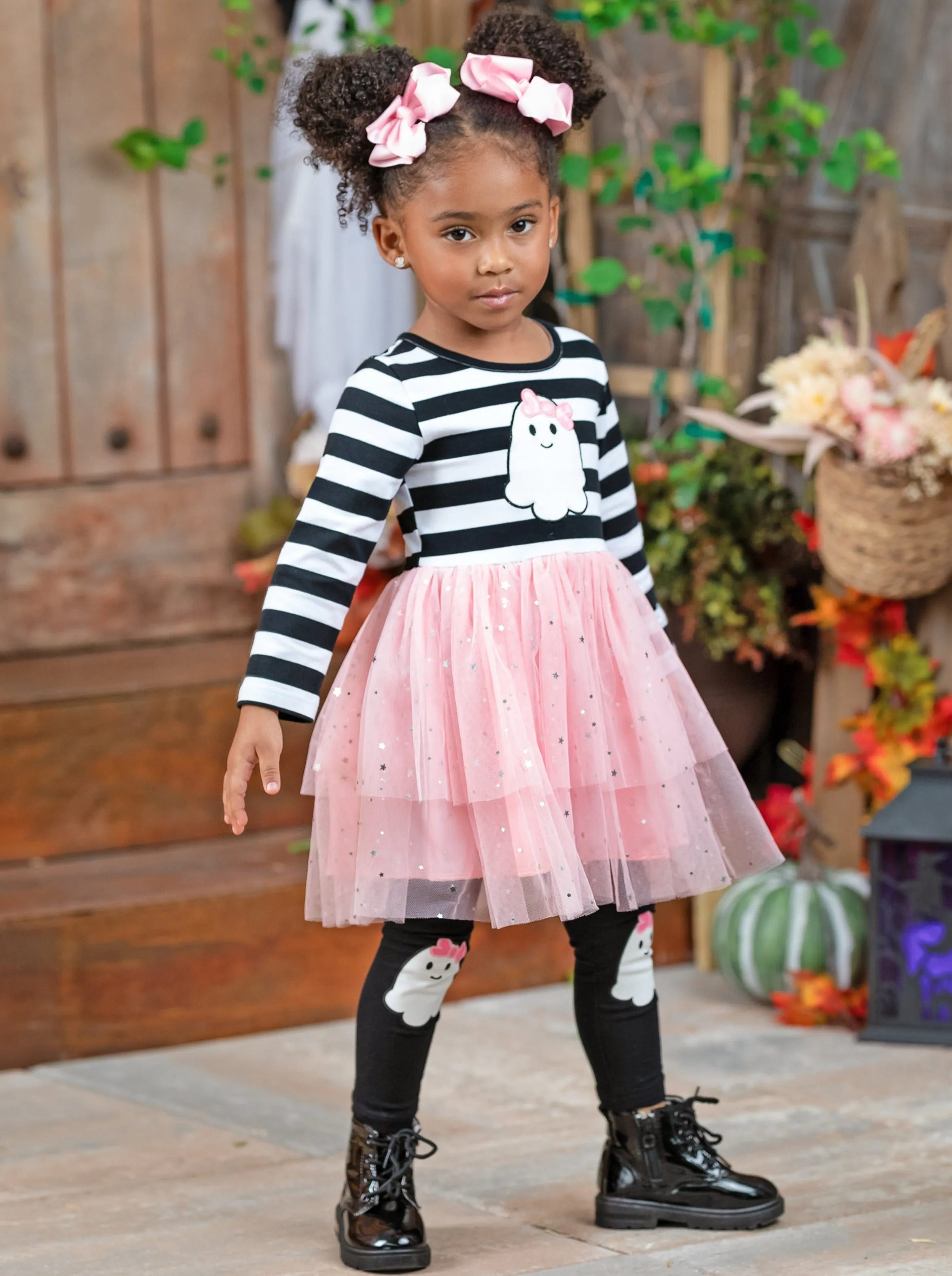 Girly Ghouls Tutu Tunic and Legging Set