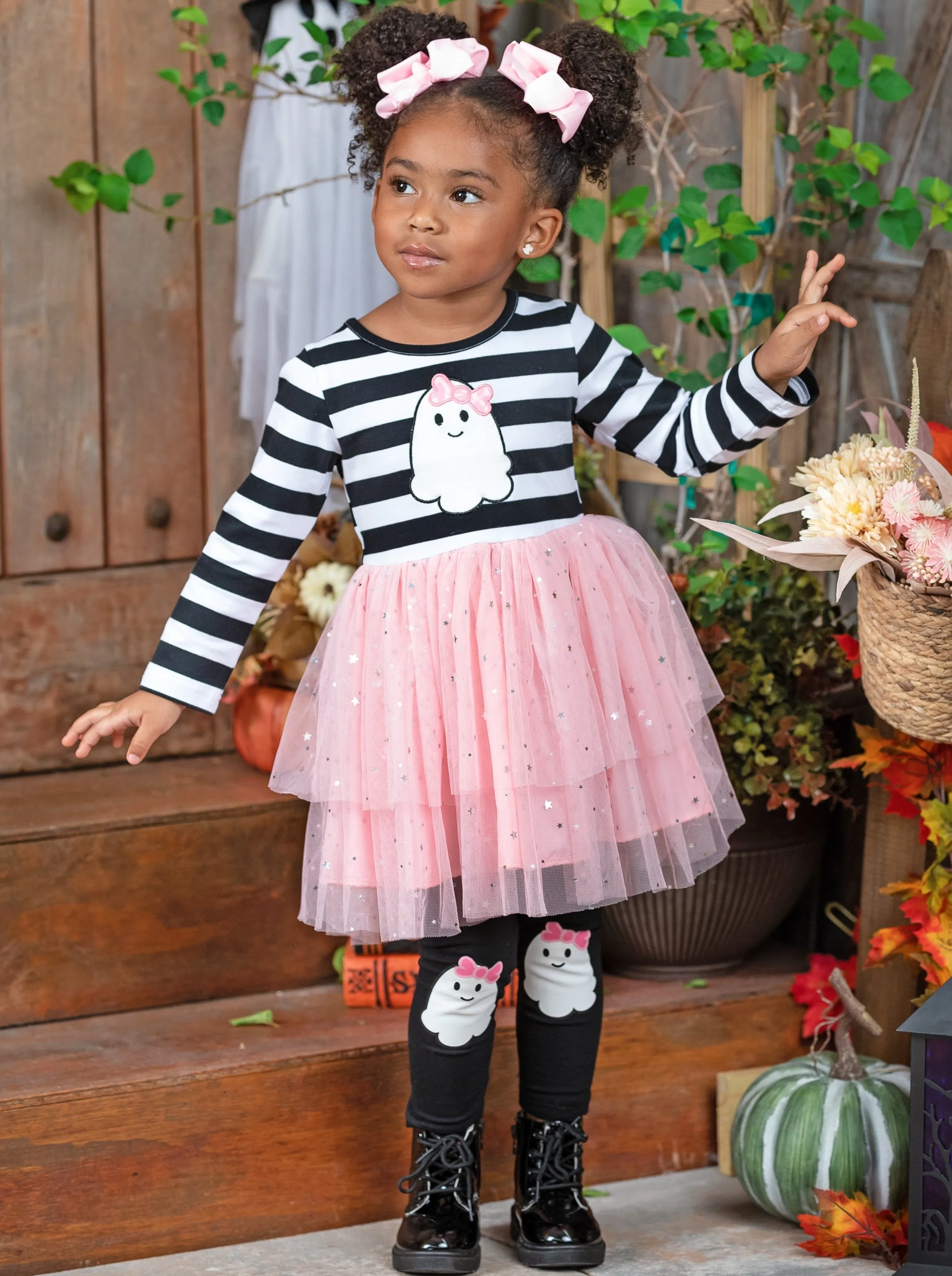 Girly Ghouls Tutu Tunic and Legging Set