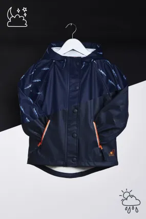 GRASS & AIR - Boys Lightening Bolt Light Catcher - Navy