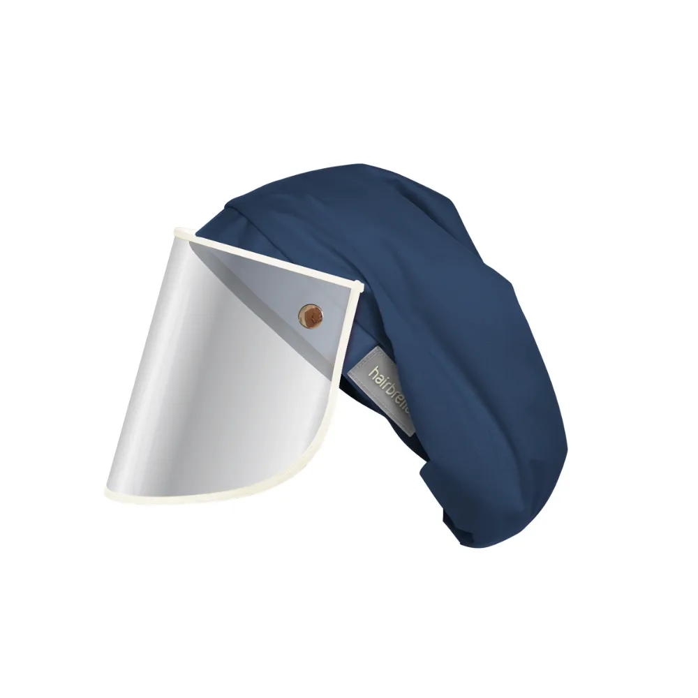 Hairbrella Pro Rain Hat   Face Shield