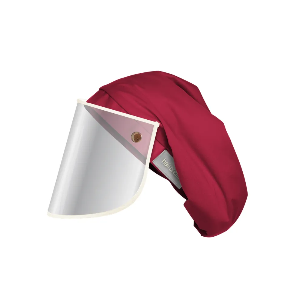 Hairbrella Pro Rain Hat   Face Shield