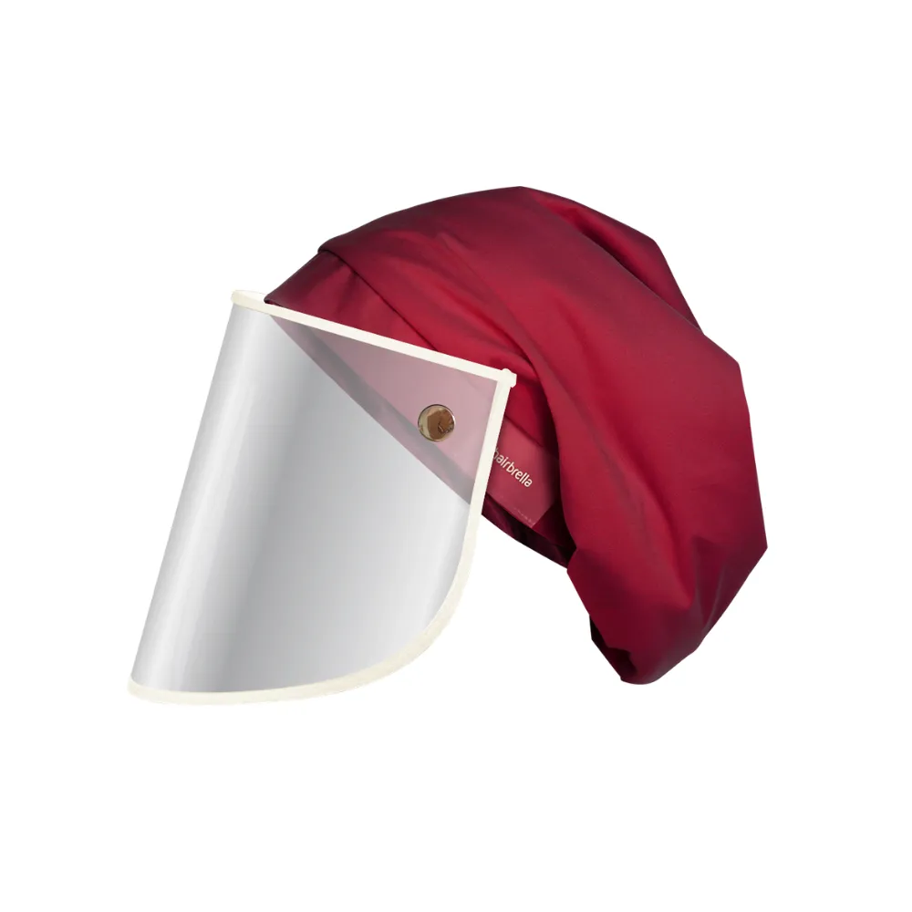 Hairbrella Pro Rain Hat   Face Shield