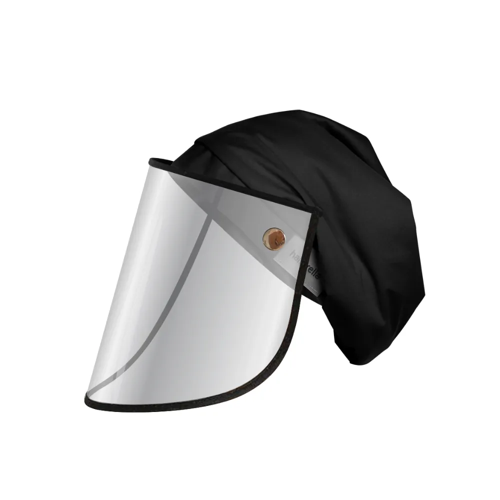 Hairbrella Pro Rain Hat   Face Shield