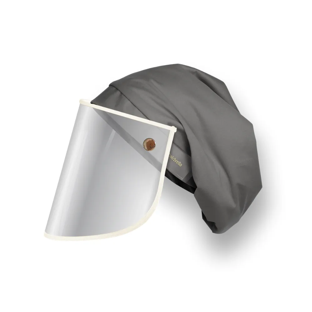 Hairbrella Pro Rain Hat   Face Shield