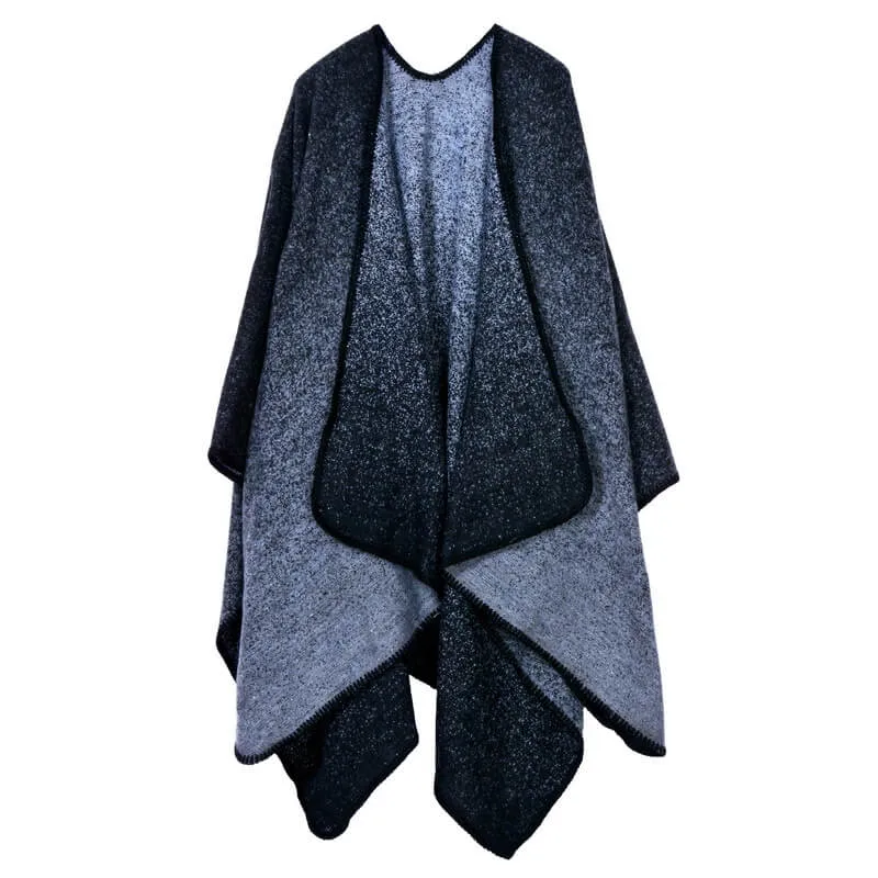 Hand sewn thickened and lengthened cape Air conditioning warm decoration shawl Scarf