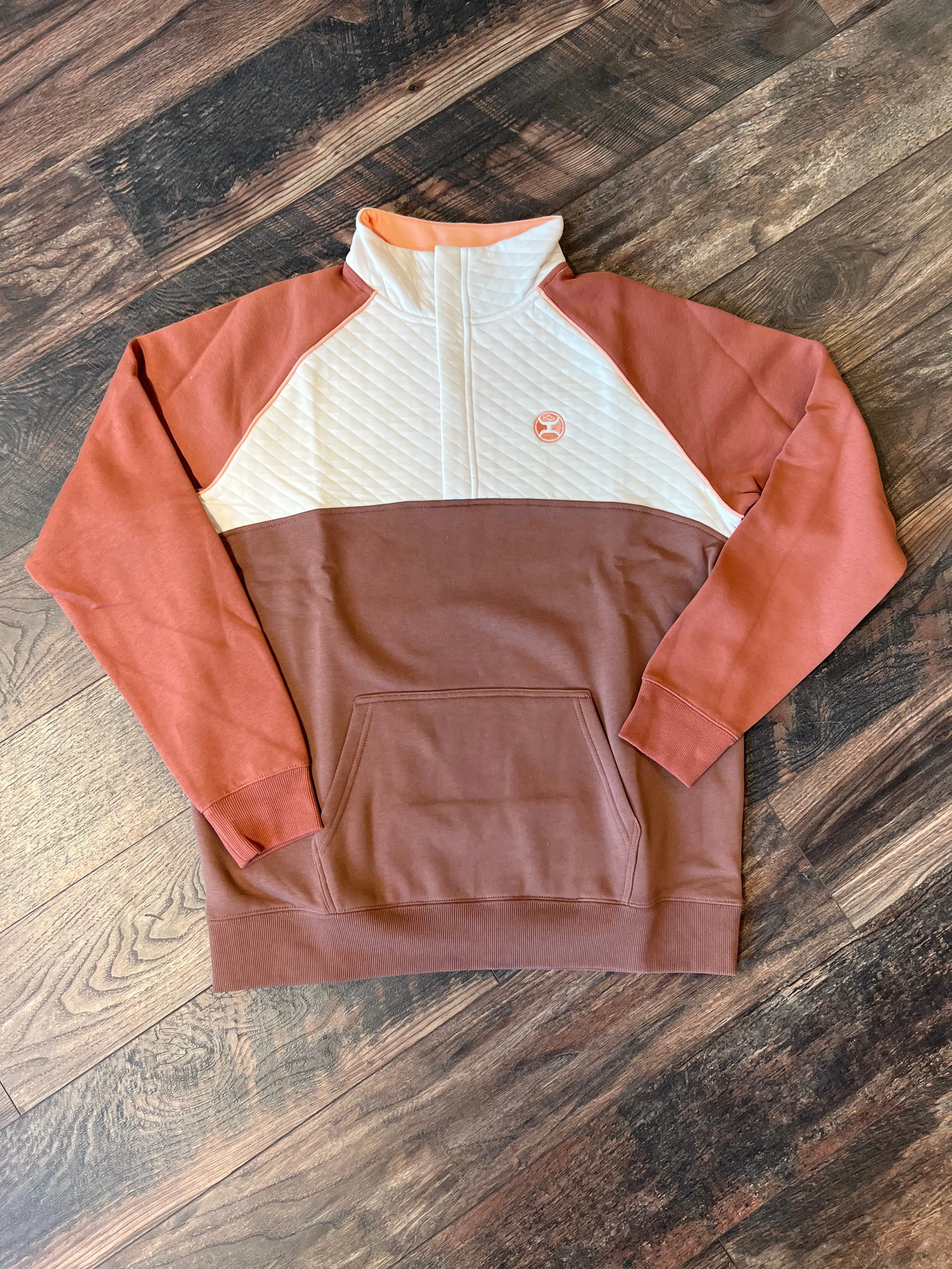 Hooey Pink & Cream Women's Pullover