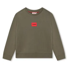 Hugo Kids Sweatshirt - Khaki