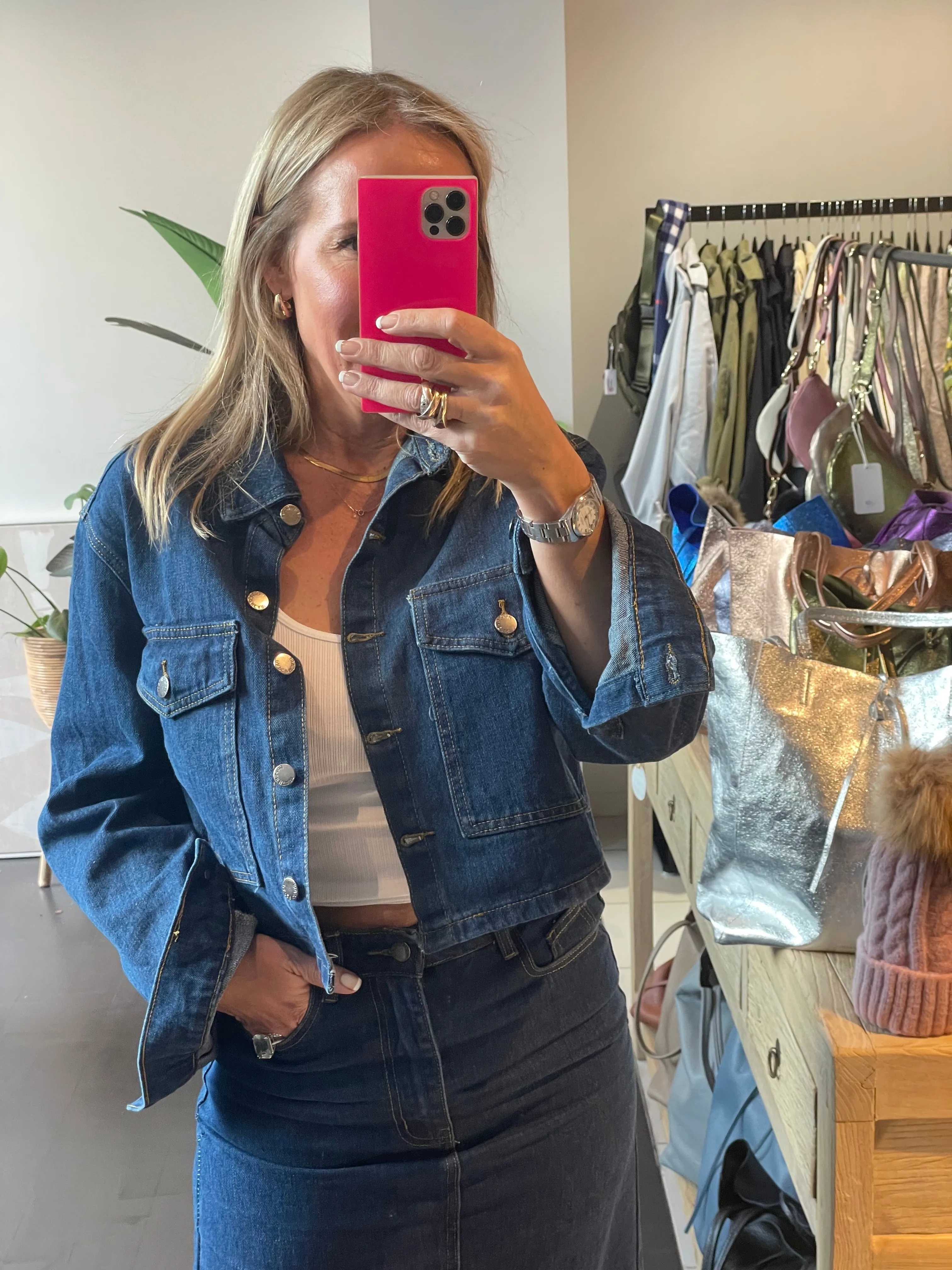 Indigo Denim Jacket