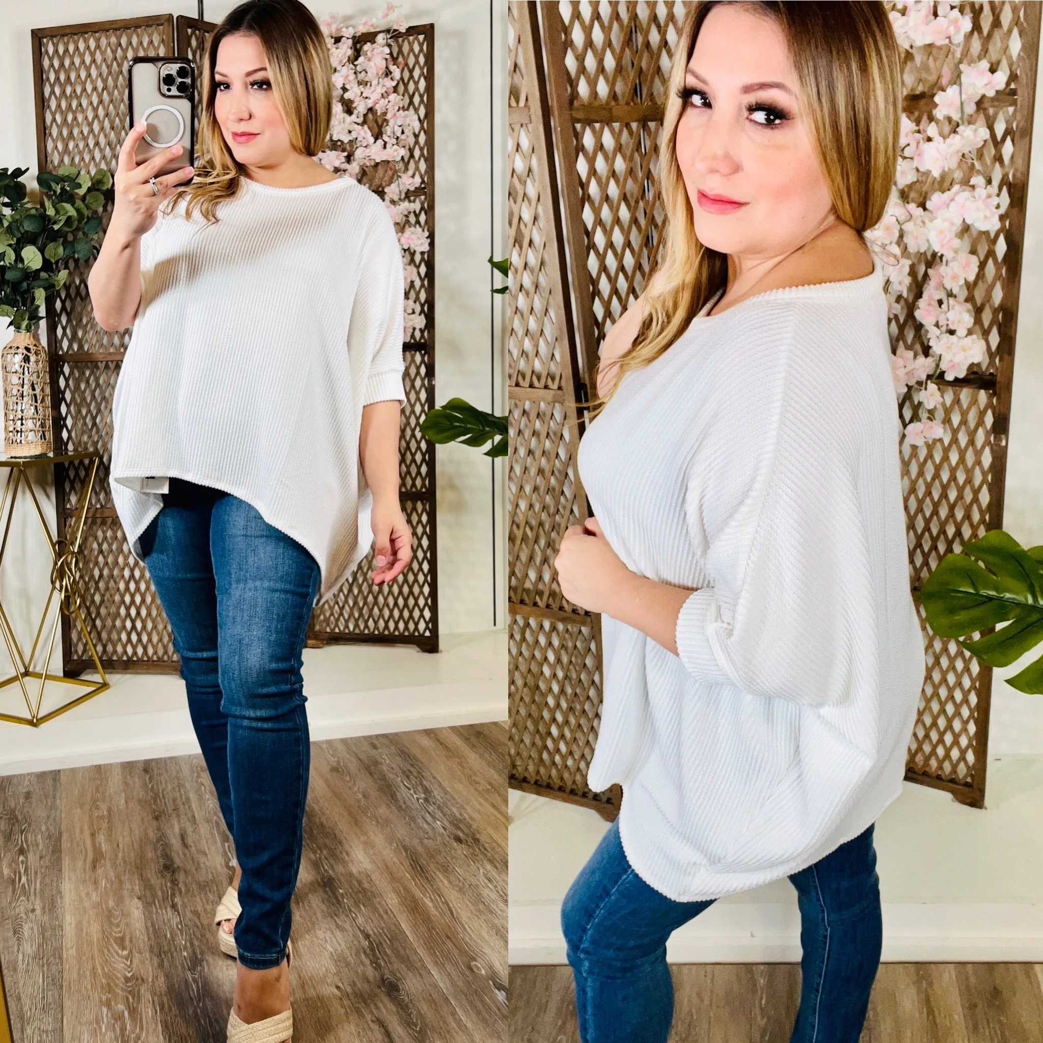 Ivory Tunic Top