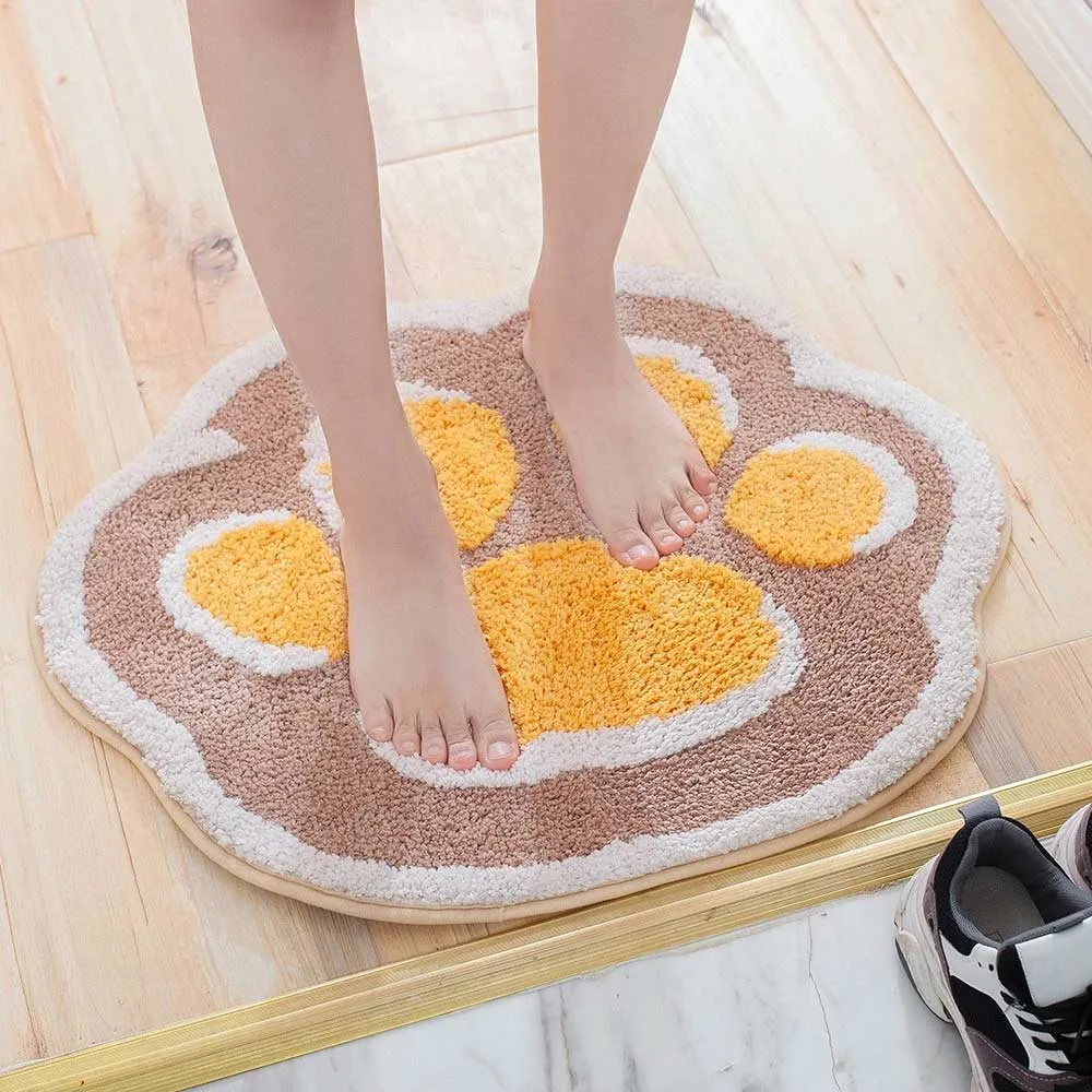 Kawaii Paw Water Absorbing Floor Mat