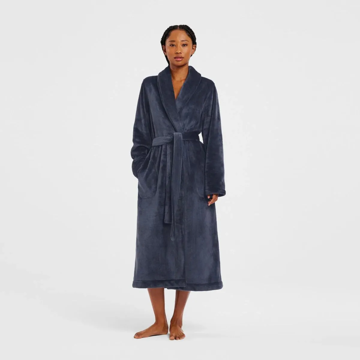 Kerrabee Bath Robe CARBON by Sheridan