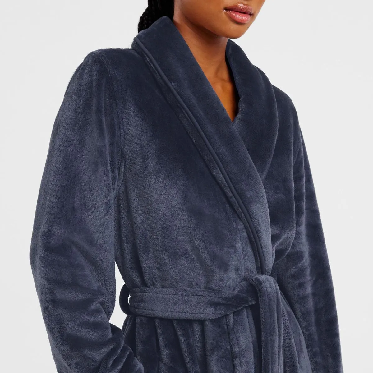 Kerrabee Bath Robe CARBON by Sheridan