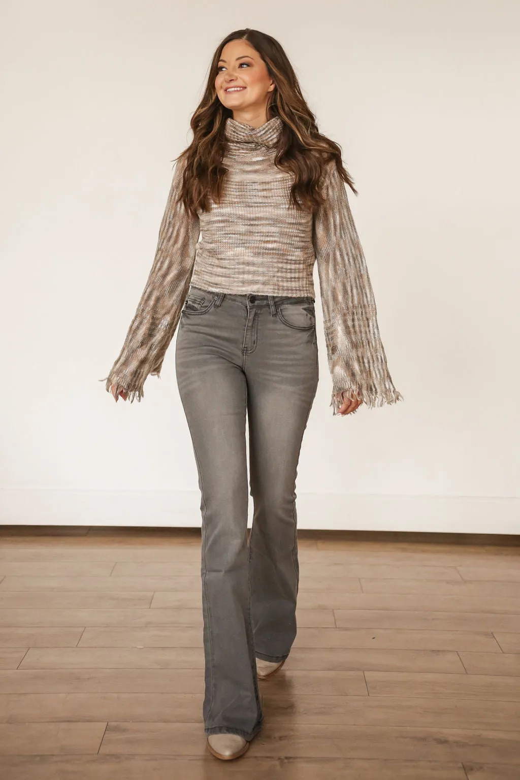 Knit Fringe Sweater