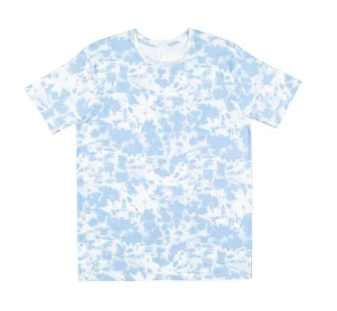 Light Blue Tie Dye T-Shirt | Printed T-Shirt