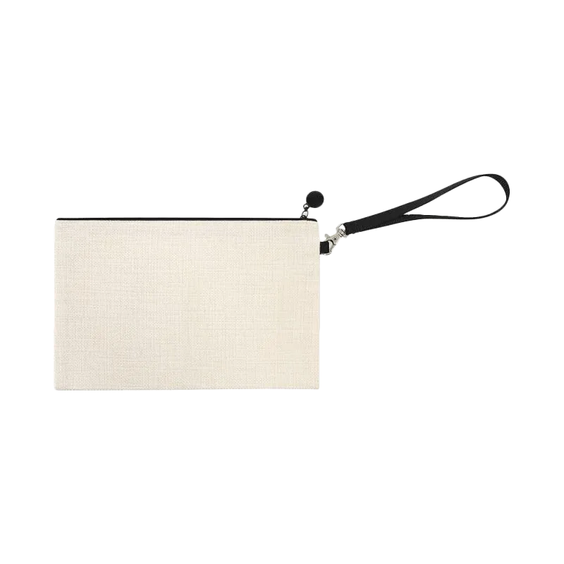 Linen Wristlet with Strap | Sublimation Blank | Sublimation