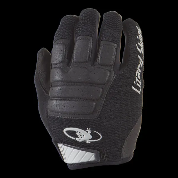 Lizard Skins Cycling Unisex Adult Lizard Skins Cycling Gloves Monitor HD - Jet Black - S Jet Black