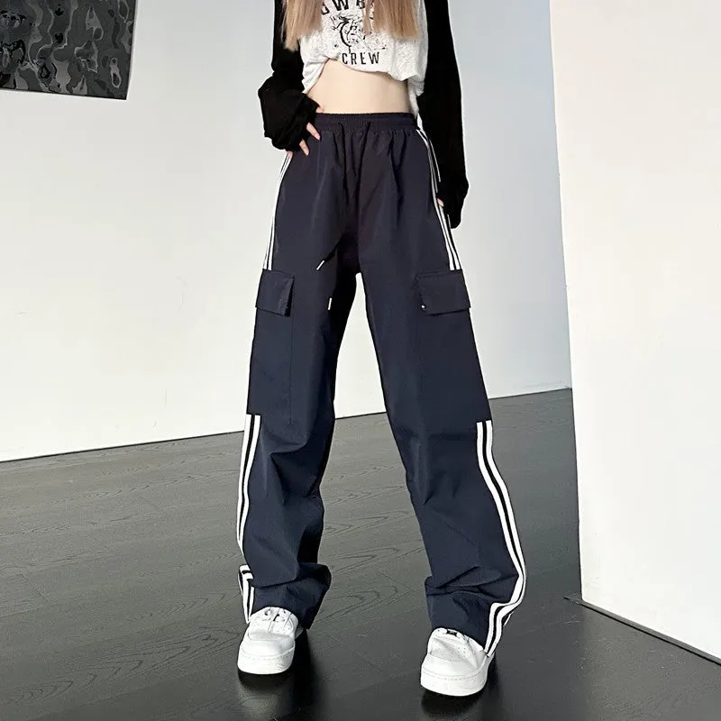 Loose Straight Casual Cargo Pants