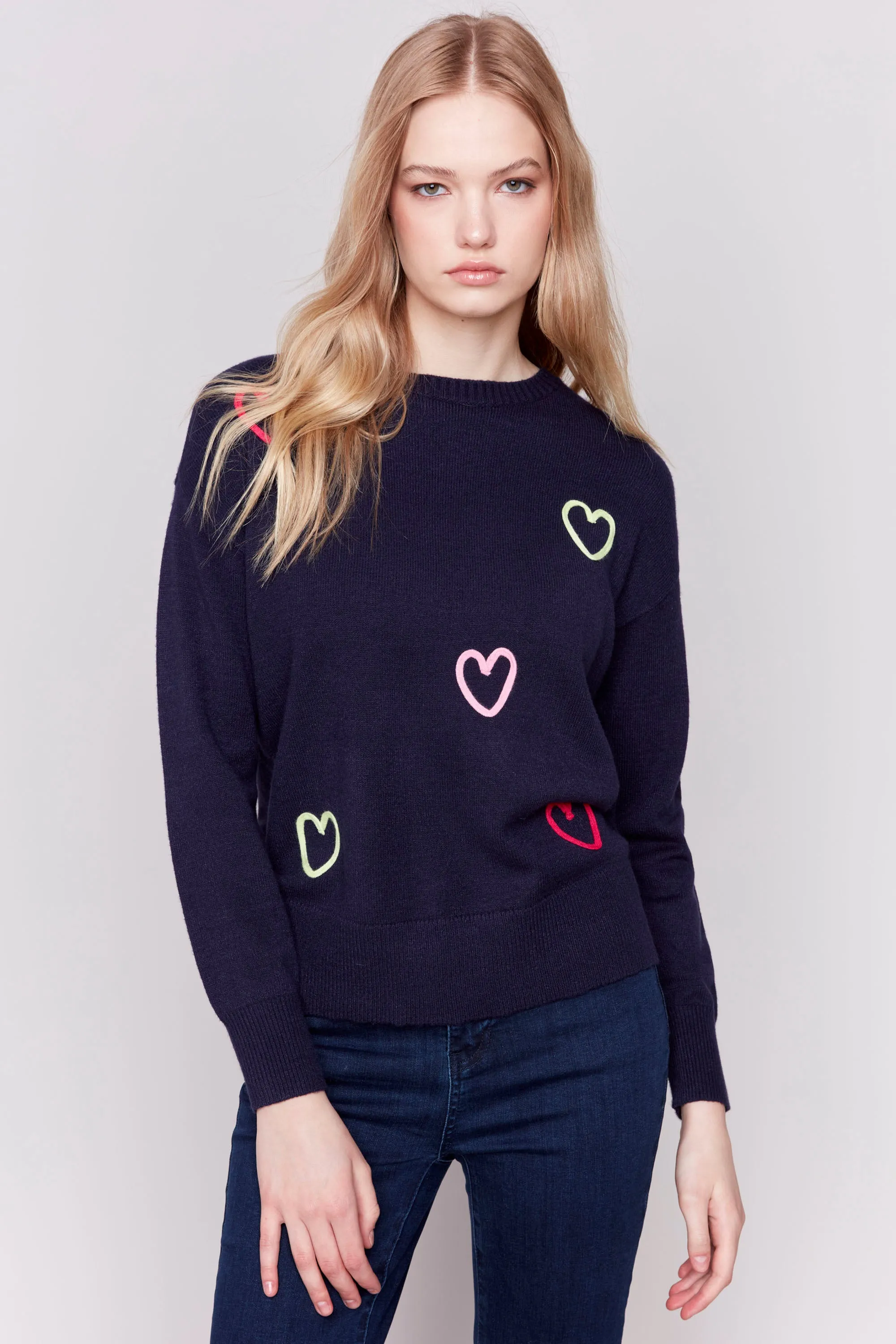 LS TOP WITH HEARTS