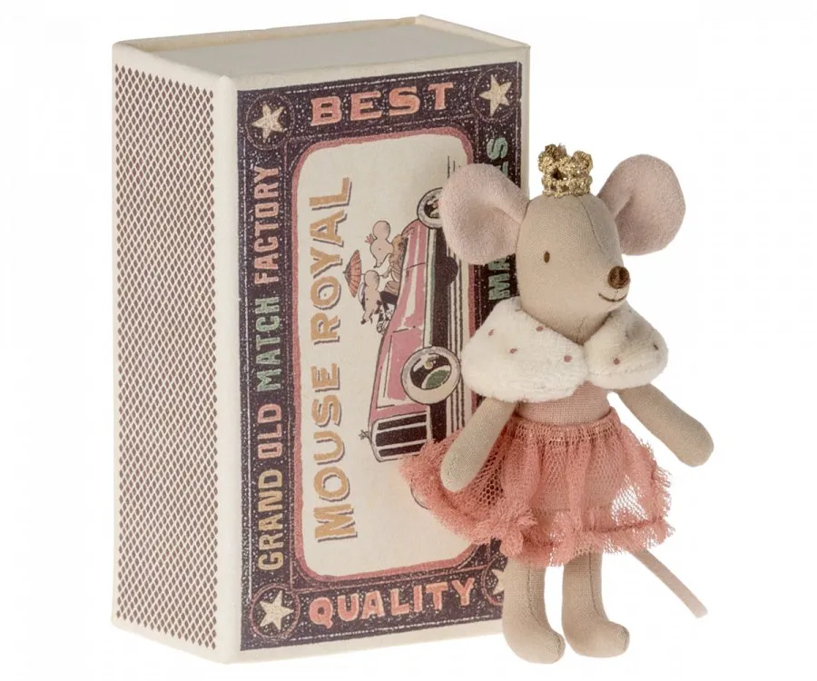 Maileg | Princess Mouse, Little Sister in Matchbox (2023)