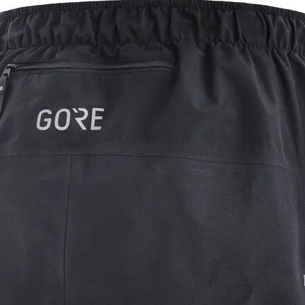 Men's GORE-TEX Paclite Pants GOREWEAR, black/neon yellow