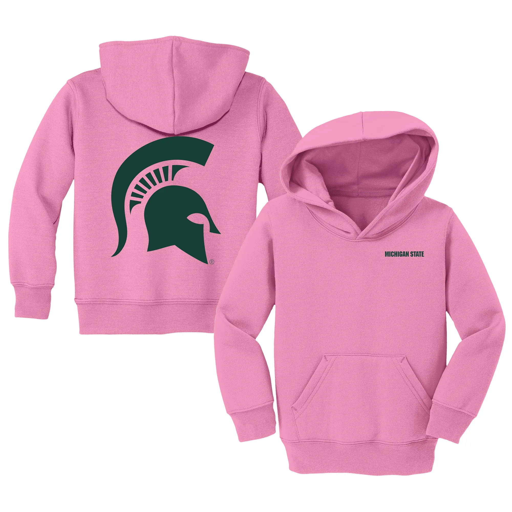 Michigan State Spartans Logo Toddler Pullover Sweatshirt