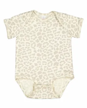 Natural Leopard Print Onesie