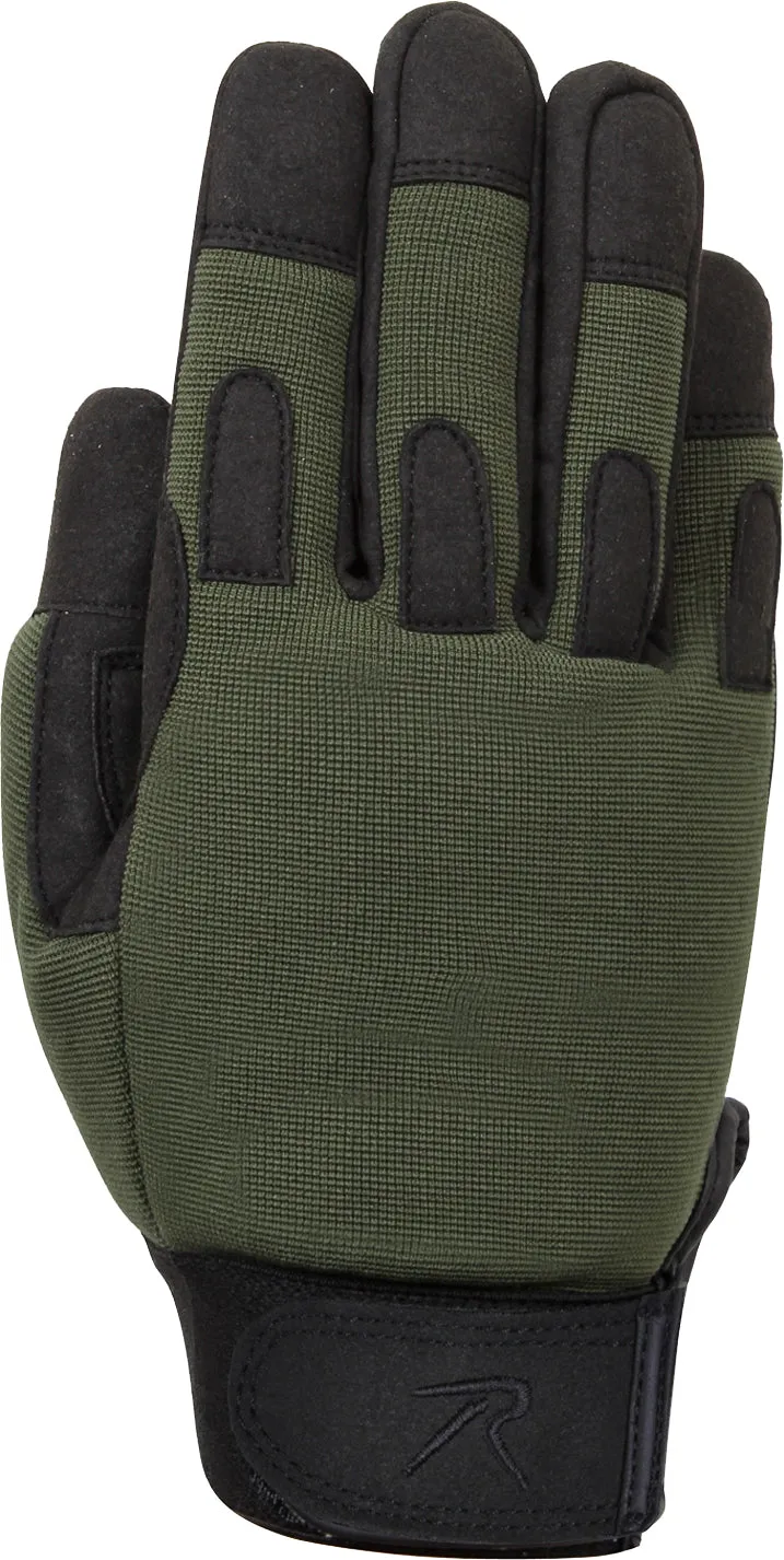 Olive Drab - Lightweight All Purpose Tactical Duty Gloves