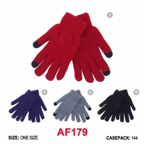 One Size Knit Touch Screen Gloves AF179